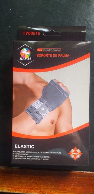 MUÑEQUERA ELÁSTICA CON DEDO AJUSTABLE EN ARTICULACIÓN