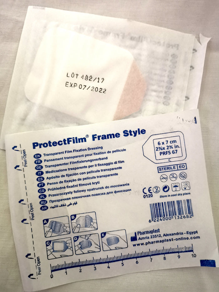 APOSITO TRANSPARENTE 6X7 PROTECFILM