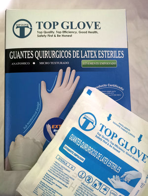 GUANTES ESTERILES Nº8
