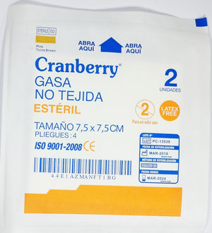 GASA NO TEJIDA 7,5x7,5