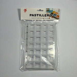 PASTILLERO SEMANAL GRANDE (MAÑANA, MEDIODIA, TARDE Y NOCHE)