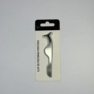 PINZA METALICA PARA PESTAÑAS POSTIZAS