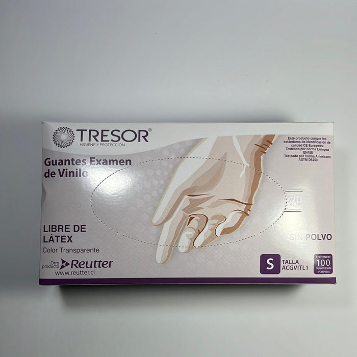 GUANTES VINILO L