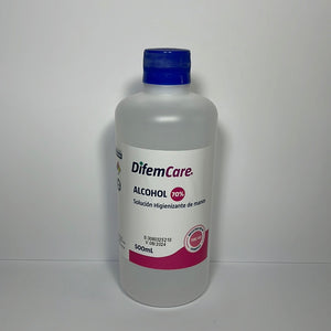 ALCOHOL 70º HIGIENIZANTE DE MANOS 500cc