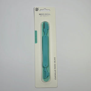 CUCHILLO PERFILADOR DE CEJAS + PEINE