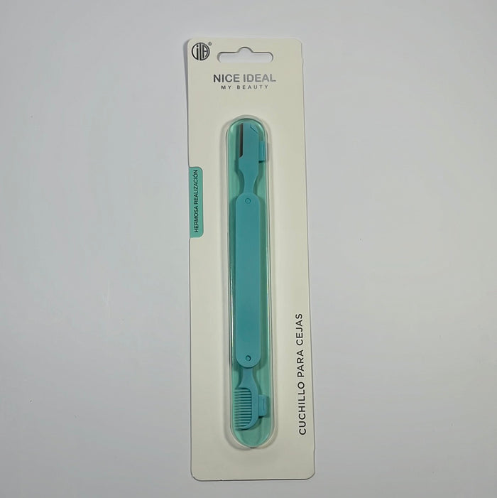 CUCHILLO PERFILADOR DE CEJAS + PEINE