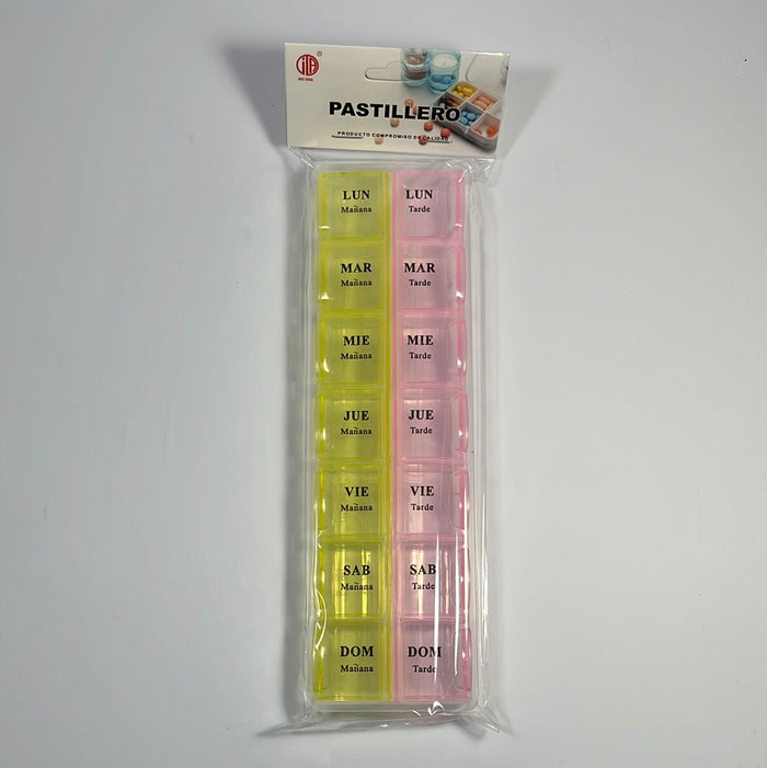 PASTILLERO SEMANAL MAÑANA y TARDE